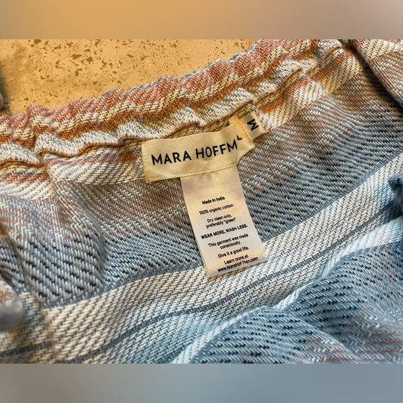 Mara Hoffman Cropped Wide-Leg Pants matching top SZ M adorable 🥰 $297 - Picture 3 of 6